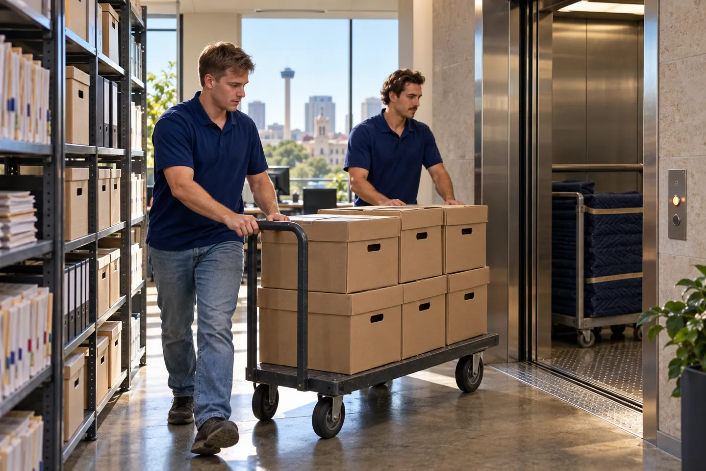 San Antonio Commercial Moving Guide from RiverHills