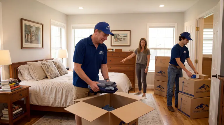 Partial Packing — RiverHills Moving